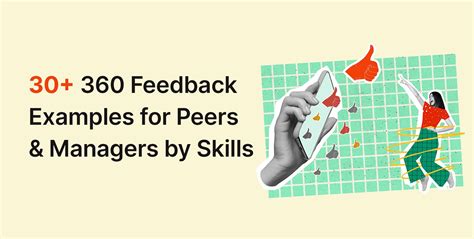 60+ 360 Degree Feedback Examples For Managers & Peers.